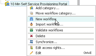 vCenter Orchestrator create workflow